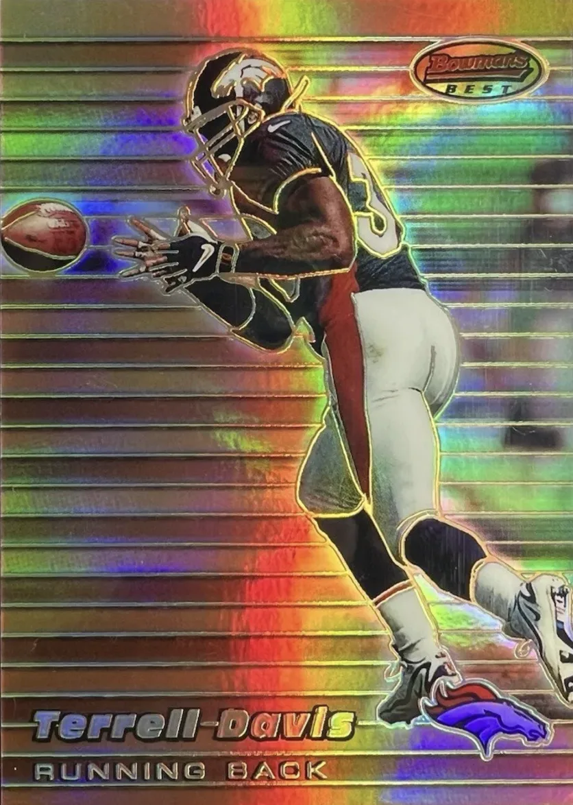 How to Collect Terrell Davis’ Best Topps Football Cards to Collect